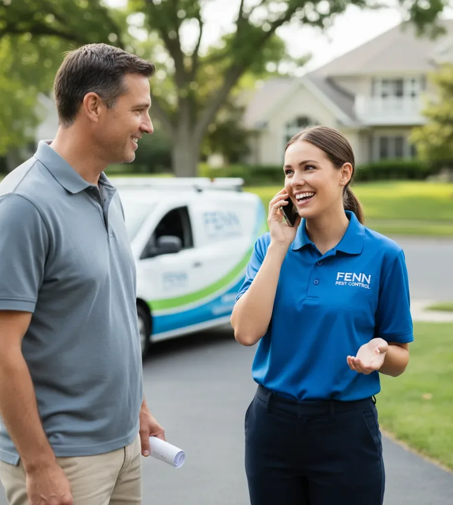 Fenn Pest Control customer support in Huntersville